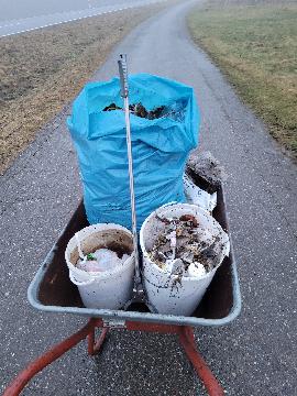 Große Sammelaktion außerhalb des Standardgebiets