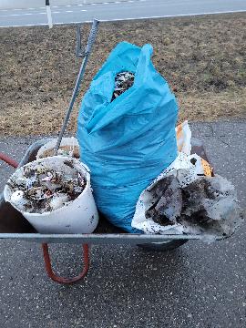 Große Sammelaktion außerhalb des Standardgebiets