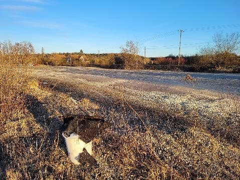 Parkplatz beim alten Kieswerk